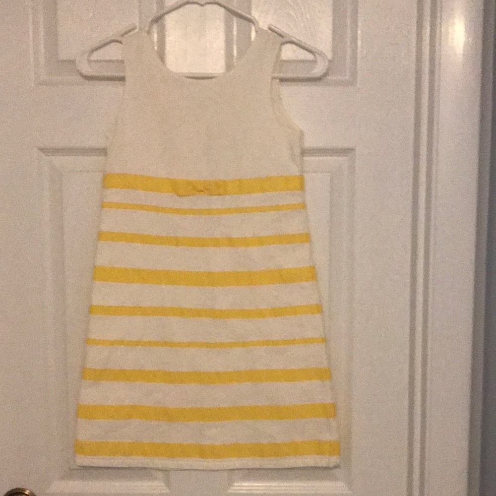 White and lemon Gymboree dress.